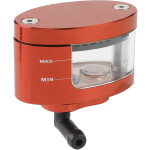 R�servoir d?huile de frein pour moto, flacon orange