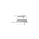 Rsistance de grill 2700w pour four scholtes c00140135