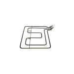 Beko - résistance de voute / grill 1100w + 1100w (262900064) four, cuisinière essentiel b, far, grundig, ... Beko - résistance de voute / grill 1100w + 1100w (262900064) four, cuisinière essentiel b, far, grundig, ...
