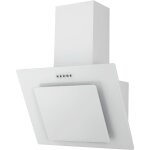 Respekta - hotte d'aspiration 60 cm sans t�te hotte murale verre blanc led
