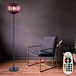 Retro lampadaire salle  manger boule de verre plafonnier tlcommande dans un ensemble comprenant des ...