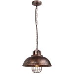 R�tro lustre suspension en fer m�tal �33cm art lampe industrielle vintage plafonnier pour caf� bureau ...
