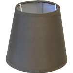 Petit abat - jour marron 13 cm