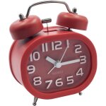 R�tro r�veil silencieux � quartz, r�veil matin alarme horloge analogique de chevet de voyage r�veil m�tal ...