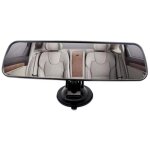R�troviseur int�rieur voiture universel central plat 245mm grand angle