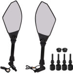 R�troviseurs moto avec clignotants led - compatibles ducati et autres mod�les