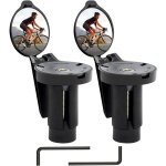 Retroviseur velo miroirs de v�lo retroviseur trotinette electrique retro miroir convexe 360� r�glable ...