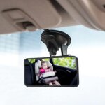 R�troviseur voiture pour b�b� miroir int�rieur de surveillance pour si�ge arri�re large vue 360� r�glable ...