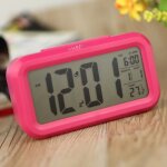 Rveil numrique rveil matinal, calendrier de temprature  affichage led, rveil de voyage avec veilleuse, ...