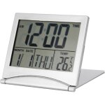 R�veil num�rique pliable lcd horloge digitale, portable pliant voyage num�rique led r�veil avec date ...