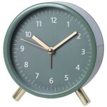 R�veil silencieux avec �clairage nocturne et r�tro�clairage, design �l�gant pour chambre et voyages, ...