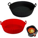 Rev�tements en silicone pour friteuse � air, plaques de cuisson en silicone de 3 � 5 litres, accessoires ...