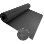 Rev�tement de sol en pvc diamond cut, �paisseur : 2 mm, gris fonc�, 120 x 100 cm
