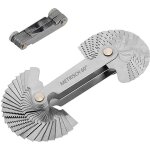 Rhg 1 jauge de filetage, outil de mesure m�trique, jauge de pr�cision, poign�e de d�filement en acier ...