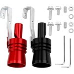Rhg 2 pcs, sifflet de voiture turbo sound xl, sifflet turbo d'�chappement en aluminium, turbo sifflet ...