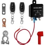 Rhg coupe circuit batterie 12v, dc12v 200a coupe batterie � distance, avec t�l�commande, coupe batterie ...