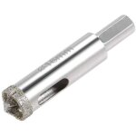 Rhg foret diamant pour scie cloche en verre avec foret de positionnement central pour verre, c�ramique, ...