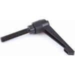Rhg poign�e de serrage r�glable m10 - levier � filetage m�le 25 - 50mm - alliage aluminium pour �tau ...
