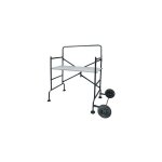 Ribimex - echafaudage pliant de jardin, hauteur de travail 2. 88 m