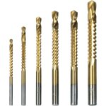 Ribitech - forets multifonction en acier hss les 6pcs Ribitech - forets multifonction en acier hss les 6pcs