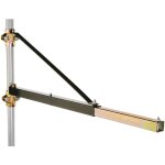 Ribitech - potence pivotante pour palan �lectrique 1, 10m en acier laqu�