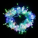 Rideau connect multicolore 220v 3m ip44 180 led (avec transfo) - silumen