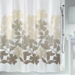 Spirella - rideau de douche polyester fleury 120x200cm taupe & beige Spirella - rideau de douche polyester fleury 120x200cm taupe & beige
