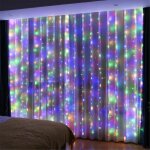Silumen - rideau lumineux 240led ip44 4m - cble transparent - multicouleur