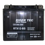 Batterie moto rtx12 - bs sans entretien 12v 10ah 180a rider - tec