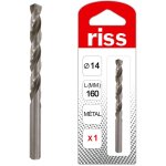 Foret � m�taux hss taill� meul� tecn'x �14mm riss