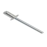 Klipper - rivet alu acier tte plate 3, 2 x 8mm - 100 pieces - s23803. 100