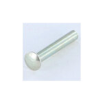 Rivet fores t�te goutte de suif 5. 9x50 acier zingu� - 1 pi�ce