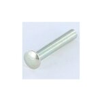 Rivet fores t�te goutte de suif 5x30 acier zingu� - 1 pi�ce