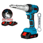 Riveteuse lectrique avec 2 batterie et chargeur, brushless riveteuse kit pour rivets 2. 4 - 5. 0mm - ...