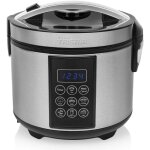 Rk - 6138 cuiseur vapeur avec �cran, fonction cuiseur de riz, rev�tement anti - adh�sif, avec verre doseur, ...