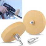Rnemitery - 2 pi�ces d�calque gomme roue, avec 1x adaptateur pour l'enl�vement professionnel des films ...