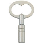 Robert - couillet cl� carr� femelle 5 mm acier zingu�