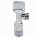 Robinet sous �vier chrome 3 / 8 1 / 2 sous �vier 8cm valve chrom�e 59986
