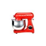 Romo - robot batteur patisserie avec fouet, batteur, crochet, bol d'acier inoxydable 8l, 6 vitesses faible ...
