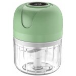 Robot de cuisine �lectrique - mini hachoir � ail sans fil - 250 ml - rechargeable par usb - amovible ...