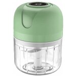 Robot de cuisine �lectrique - mini hachoir � ail sans fil - 250 ml - rechargeable par usb - amovible ...