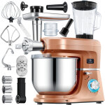 Robot de cuisine universel 3 en 1 k - km 3000 avec hachoir  viande ptrin multifonctions bol de 5. 5l ...