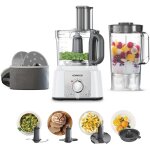 Robot multifonctions 3l 1000w blanc - fdp65450wh - kenwood