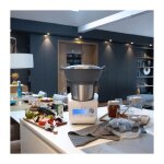 Robot multifonction super cooker - livoo dop219w - 12 vitesses - bol inox 3, 5 l - 1000 w - blanc