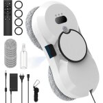 Robot nettoyeur de vitres 5600 pa ? aspiration puissante ? jet d'eau automatique ? t�l�commande ? pour ...