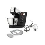 Robot p�tissier 5. 5l 1200w noir / silver - moulinex - qa950d10