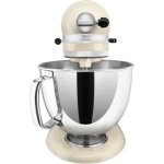Robot p�tissier multifonction � t�te inclinable 4, 8l 300w cr�me - kitchenaid - 5ksm175pseac