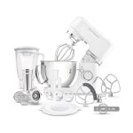 Robot ptissier sencor kitchen champion stm 6350wh - 1 000 w - blanc - 8 prrglages - bol de 4, 5 l