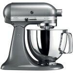 Kitchenaid - robot sur socle 4, 8l 300w gris argent 5ksm125ecu