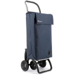 Rolser - sbelta tweed 4. 2 chariot � sacs carr� bleu 4 roues